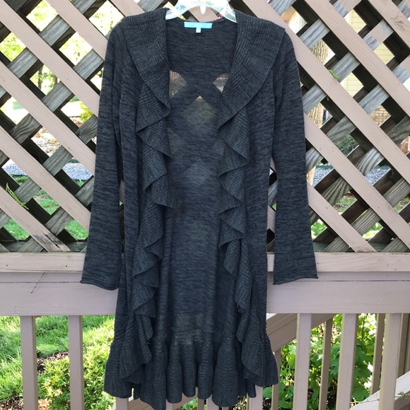 whish i Sweaters - Gorgeous black and grey cardigan